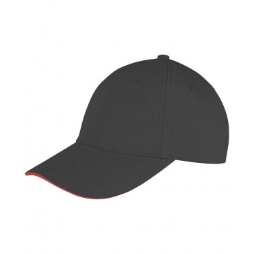 RC91X Memphis Brushed Cotton Low-Profile Sandwich Peak Cap