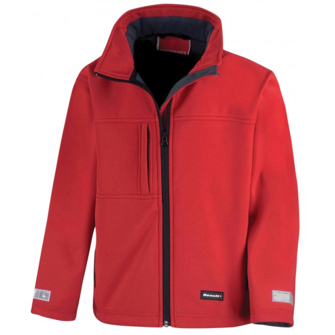 Result R121J Children's Classic Softshell 3-Layer Jacket
