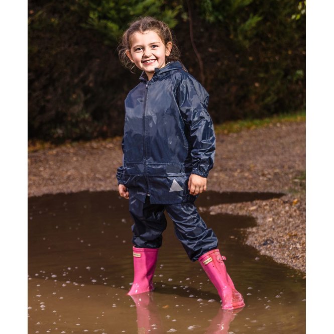 Result RE95J Children's Waterproof Jacket And Trouser Set