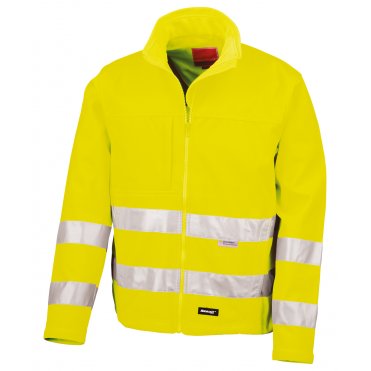 R117A Hi-Visibility Softshell Jacket