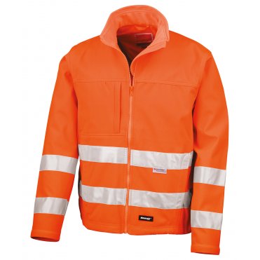 R117A Hi-Visibility Softshell Jacket