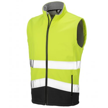 R451X Printable Safety Softshell Gilet