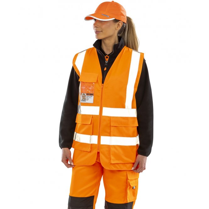 Result Safeguard R477X Heavy Duty Polycotton Security Vest
