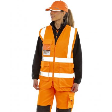 R477X Heavy Duty Polycotton Security Vest