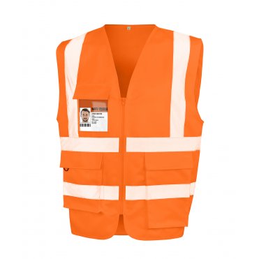 R477X Heavy Duty Polycotton Security Vest