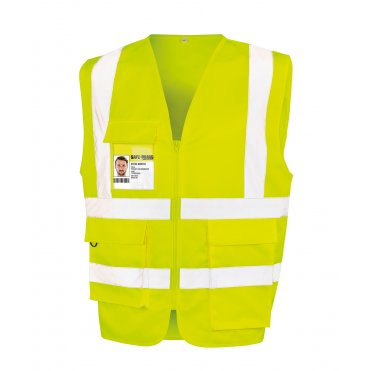 R477X Heavy Duty Polycotton Security Vest