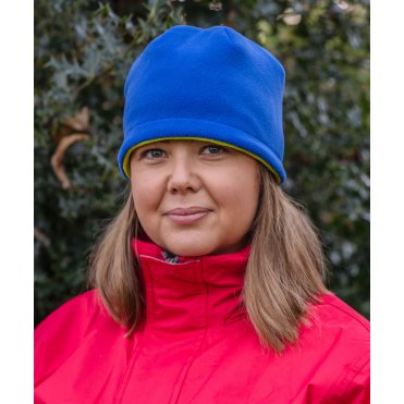 R374X Reversible Fleece Skull Hat