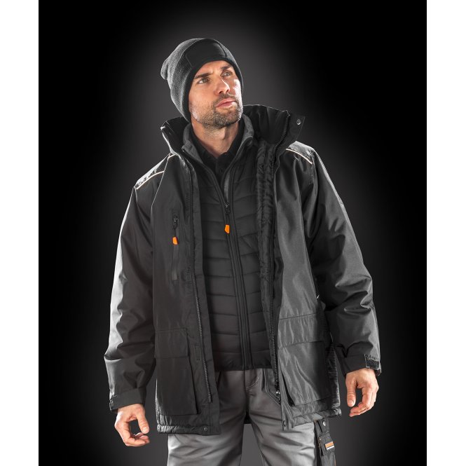 Result Workguard R305X Work-Guard Vostex Long Coat