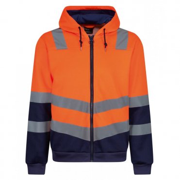 RG457 Pro Hi-Visibility Full-Zip Hoodie