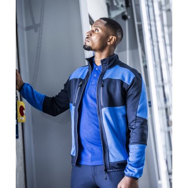 RG545 E-Volve Unisex Knit-Effect Stretch Mid-Layer