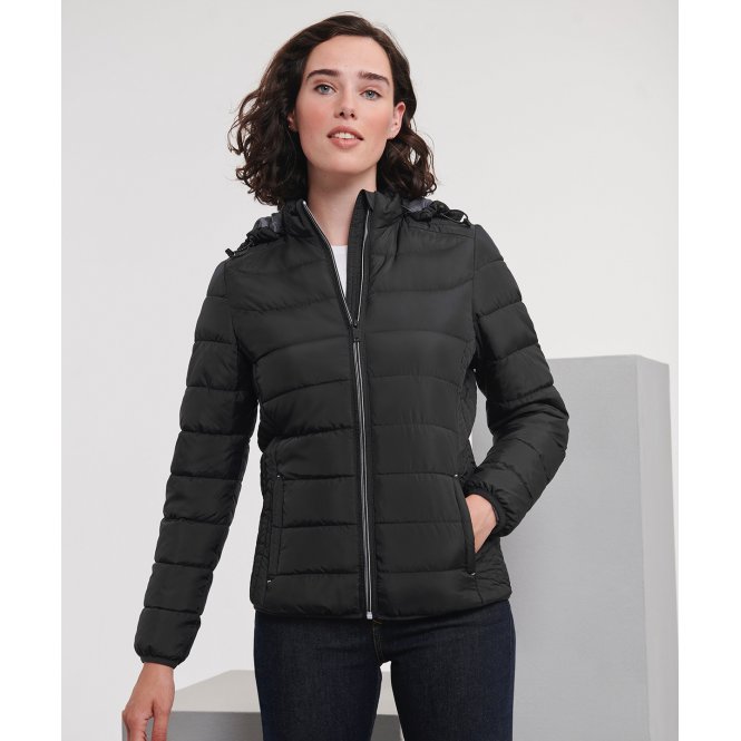 Russell Athletic J440F Women's Hooded Nano Jacket