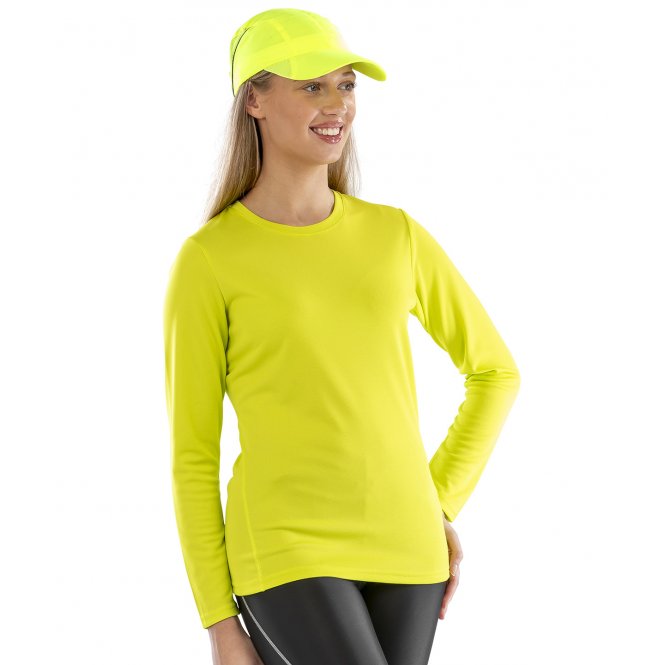 Spiro S254F Women's  Quick-Dry Long Sleeve T-Shirt