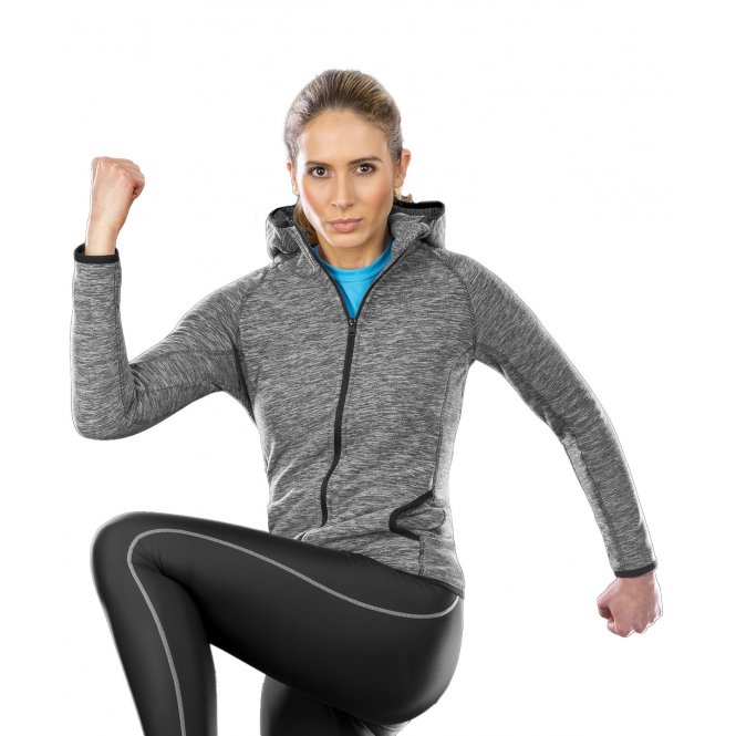 Spiro S245F Women's Microfleece Hoodi