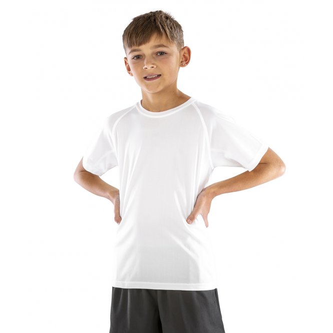 Spiro S287J Children's Performance Aircool Tee