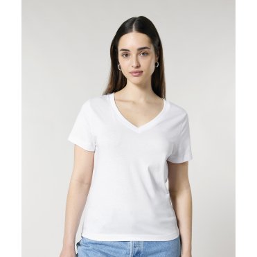 SX720 Women's Stella Isla V-Neck T-Shirt (Sttw176)