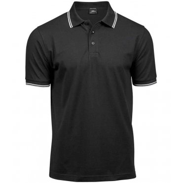 T1407 Luxury Stretch Tipped Polo Shirt