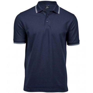 T1407 Luxury Stretch Tipped Polo Shirt