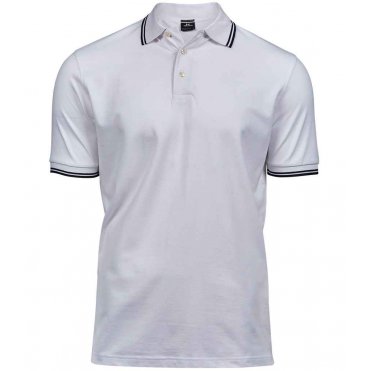 T1407 Luxury Stretch Tipped Polo Shirt