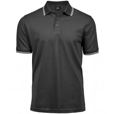 T1407 Luxury Stretch Tipped Polo Shirt