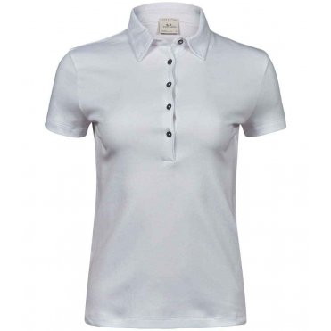 T1441 Women's Pima Cotton Interlock Polo Shirt