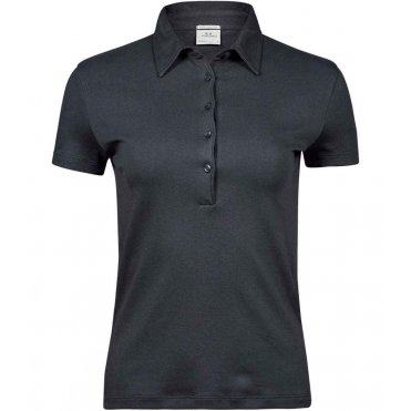 T1441 Women's Pima Cotton Interlock Polo Shirt