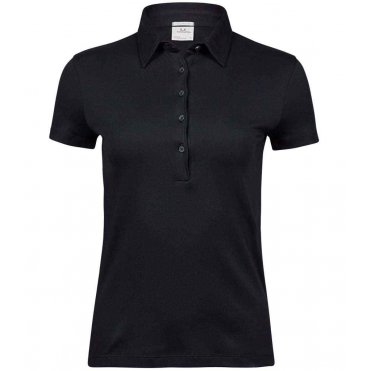 T1441 Women's Pima Cotton Interlock Polo Shirt