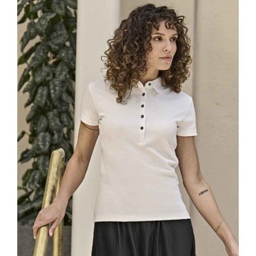 T1441 Women's Pima Cotton Interlock Polo Shirt