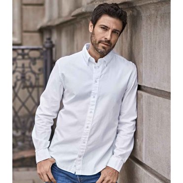 T4000 Perfect Long Sleeve Oxford Shirt