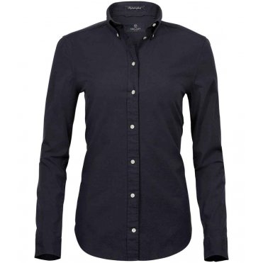 T4001 Women's Perfect Long Sleeve Oxford Shirt