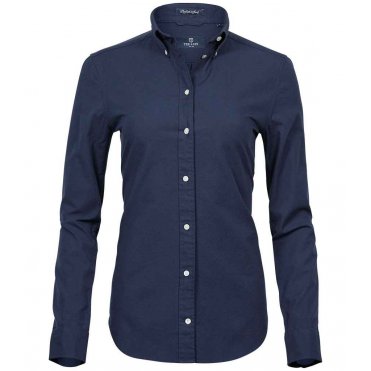 T4001 Women's Perfect Long Sleeve Oxford Shirt