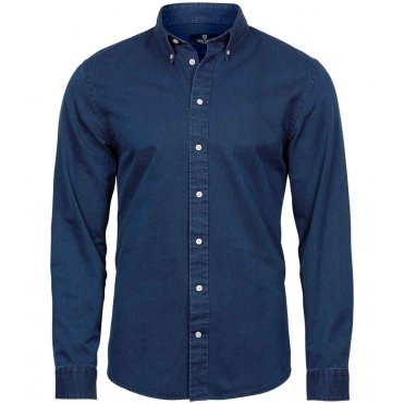 T4002 Long Sleeve Casual Twill Shirt