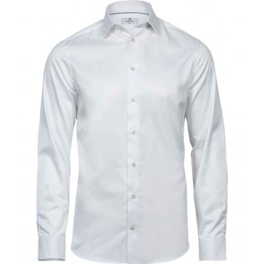 T4021 Luxury Slim Fit Long Sleeve Oxford Shirt