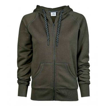 T5436 Women's Fashion Zip Hoodie