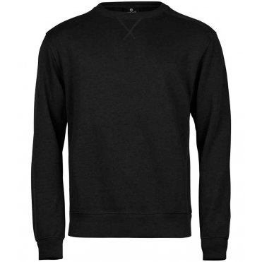 T5504 Ribbed Interlock Crew Neck Sweatshirt