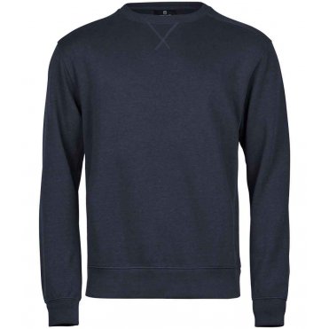 T5504 Ribbed Interlock Crew Neck Sweatshirt