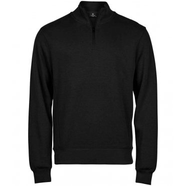 T5506 Ribbed Interlock Half Zip Sweatshirt
