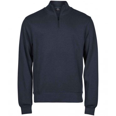 T5506 Ribbed Interlock Half Zip Sweatshirt