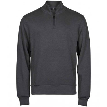 T5506 Ribbed Interlock Half Zip Sweatshirt