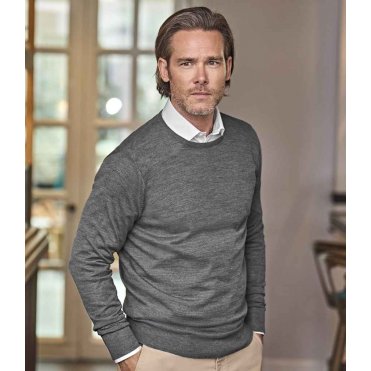 T6000 Merino Blend Crew Neck Sweater