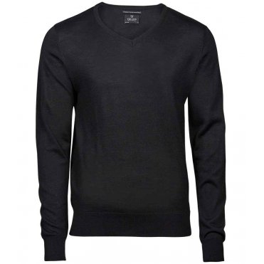 T6001 Merino Blend V-Neck Sweater