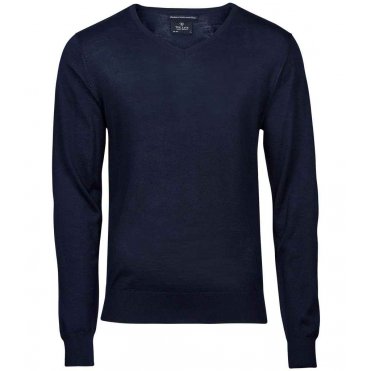 T6001 Merino Blend V-Neck Sweater