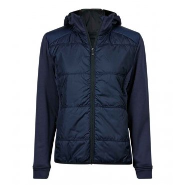 T9113 Women's Hybrid-Stretch Hooded Jacket