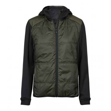 T9113 Women's Hybrid-Stretch Hooded Jacket
