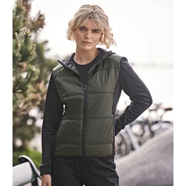 T9113 Women's Hybrid-Stretch Hooded Jacket