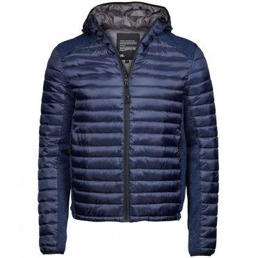 T9610 Crossover Hooded Padded Outdoor Jacket