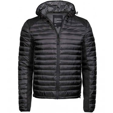 T9610 Crossover Hooded Padded Outdoor Jacket