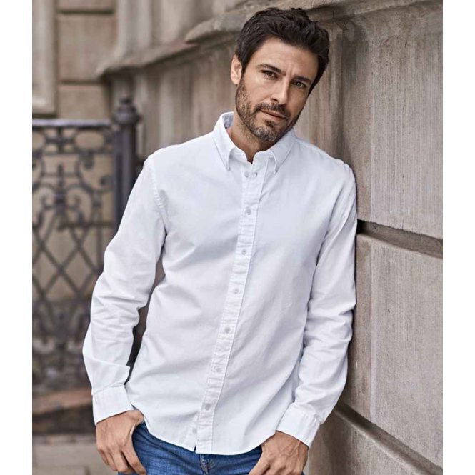 Tee Jays T4000 Perfect Long Sleeve Oxford Shirt