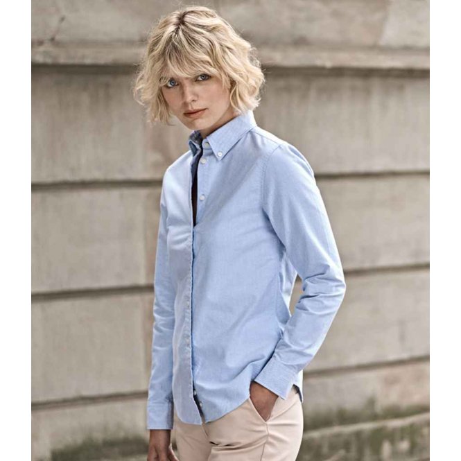 Tee Jays T4001 Women's Perfect Long Sleeve Oxford Shirt