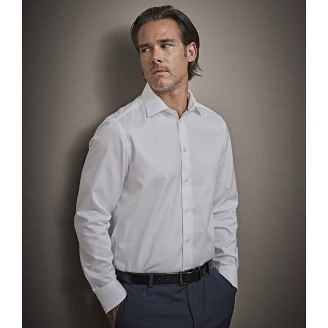 Tee Jays T4020 Luxury Comfort Fit Long Sleeve Oxford Shirt