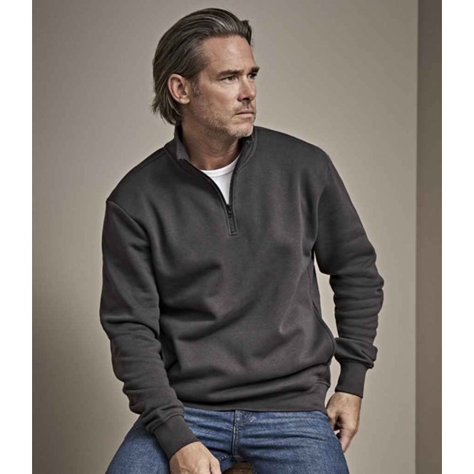 Tee Jays T5438 Half Zip Sweatshirt